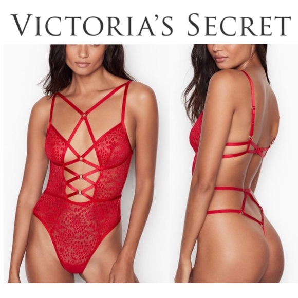 Victoria's Secret Tops - Victoria’s Secret lace lingerie teddy&FREE GIFT